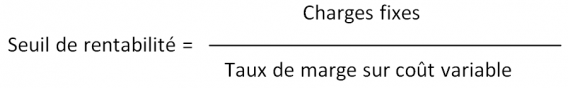 seuil de rentabilité