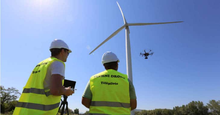 création d'entreprise drone