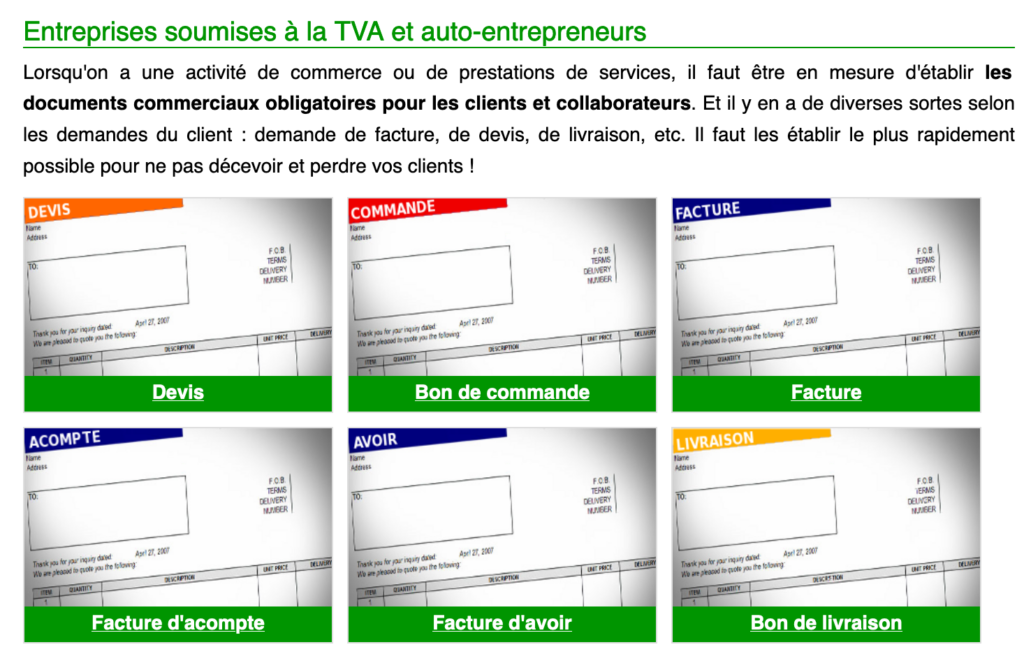 logiciel de facturation
