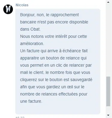 Test et avis du logiciel de facturation OBAT Test et avis du logiciel de facturation OBAT