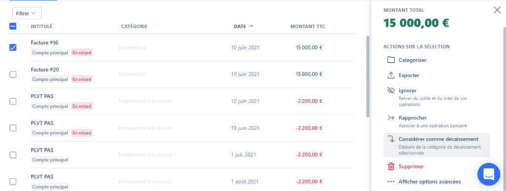 Agicap traitement par opérations avis outil de gestion de trésorerie Agicap