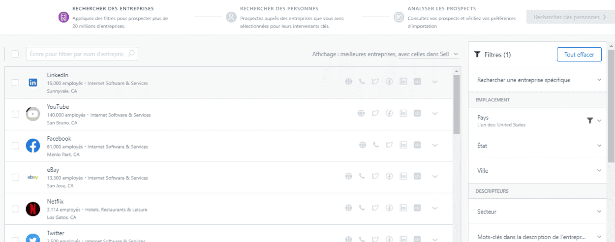 la recherche de lead du CRM Zendesk