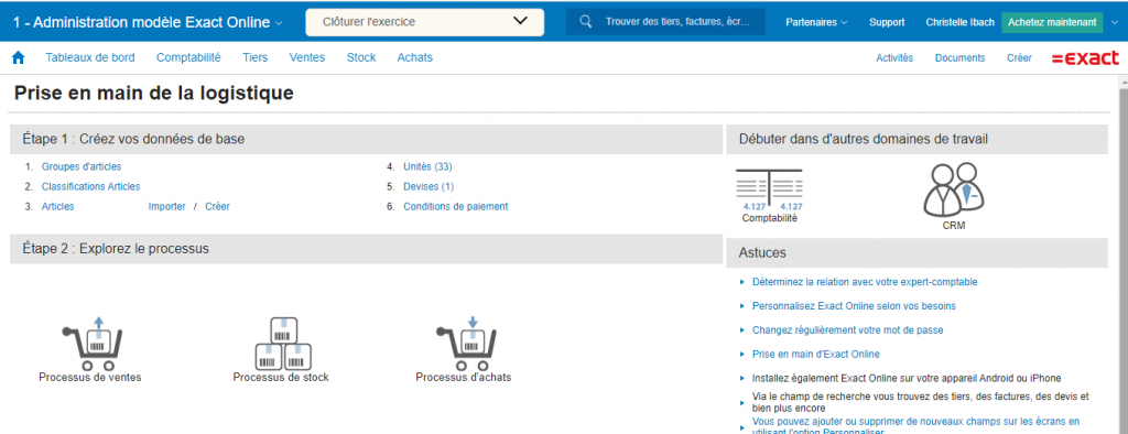 test et avis outil de facturation Exact