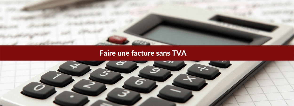 facture sans TVA