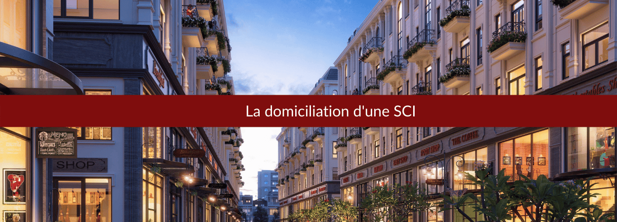 la domiciliation d'une SCI