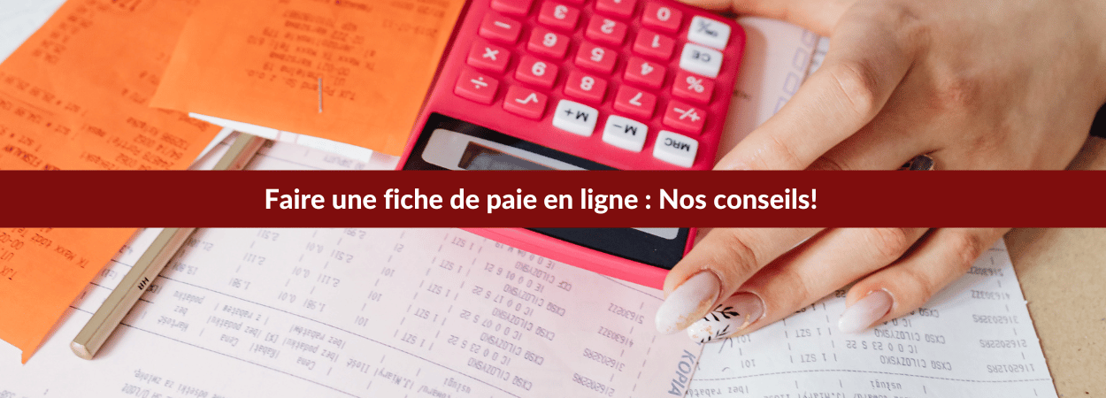 fiche de paie en ligne