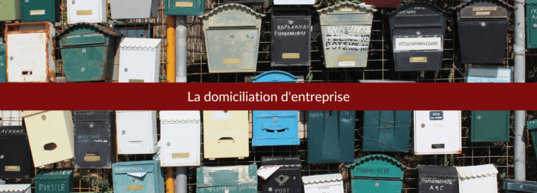 la domiciliation d'entreprise