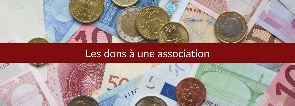 dons à une association
