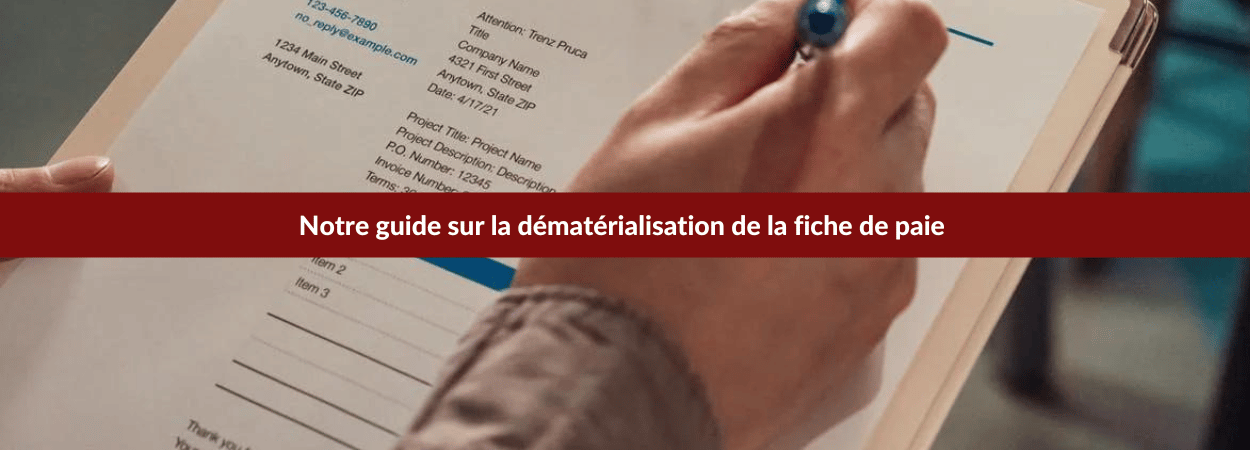 guide : dématérialisation de la fiche de paie