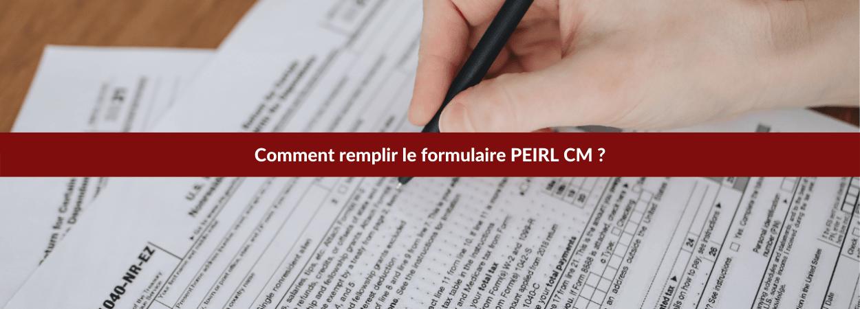 Le formulaire PEIRL CM