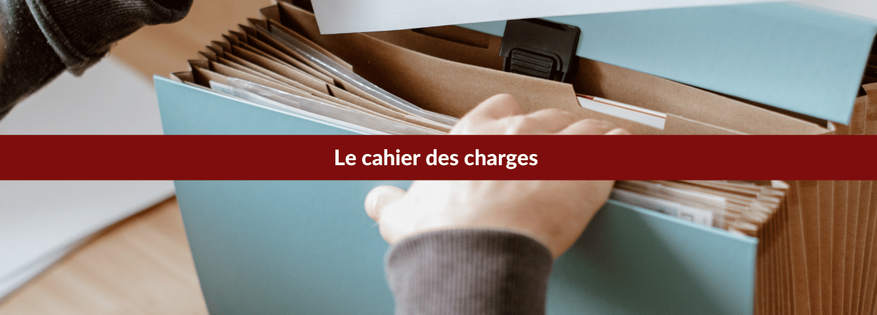 écrire un cahier des charges