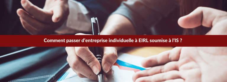EIRL à l’IS
