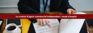 contrat agent commercial indépendant