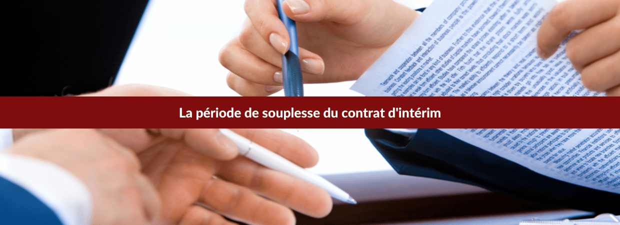 souplesse contrat intérim