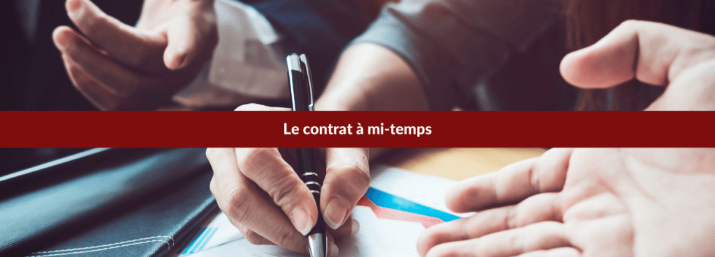 contrat mi-temps