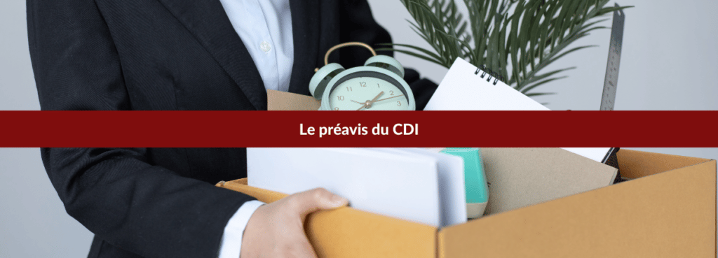 préavis CDI