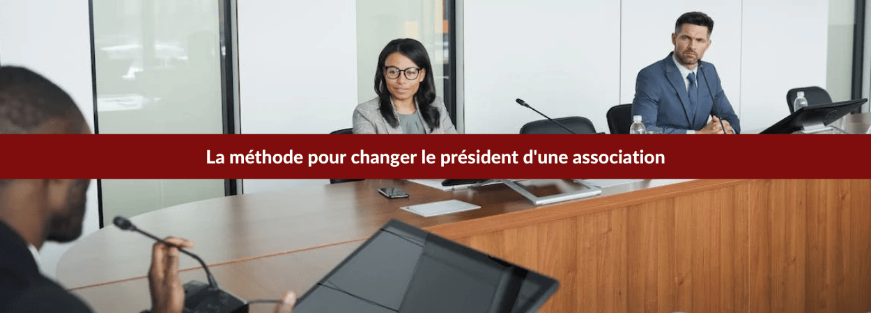 changement président association