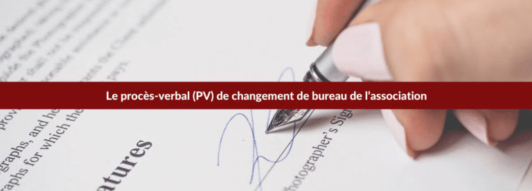 pv changement de bureau asso