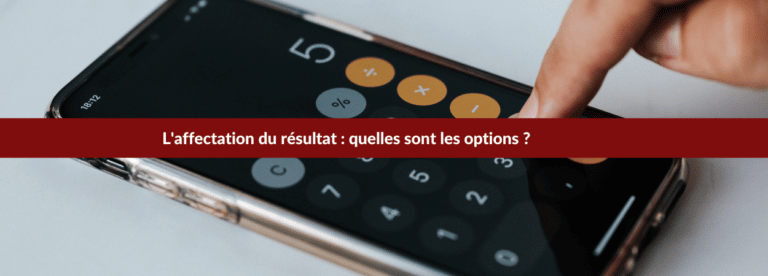 affectation du résultat les options