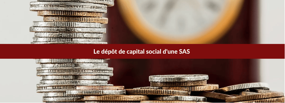 Dépot capital sas