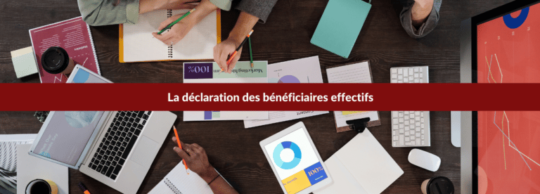 Déclaration bénéficiaire effectif