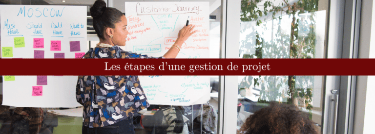 Les étapes d’une gestion de projet