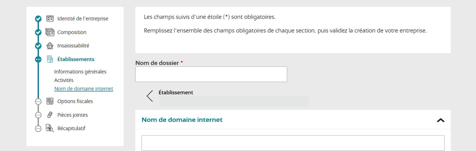 Question sur le nom de domaine internet
