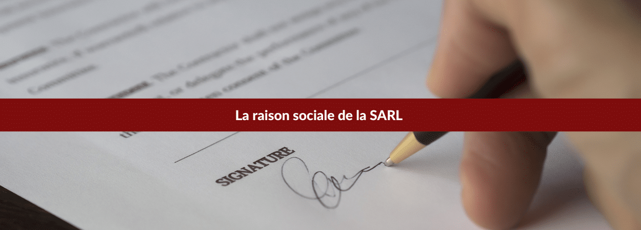 raison sociale SARL