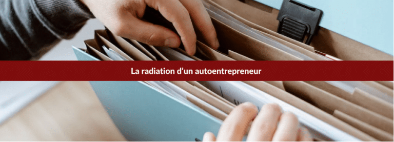 radiation autoentrepreneur