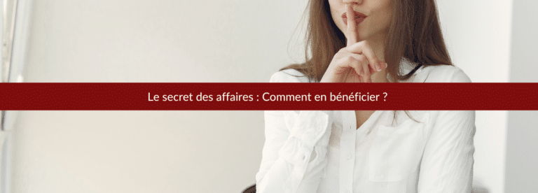 secret des affaires