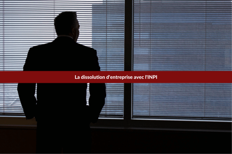 Dissolution d'une entreprise sur l'INPI