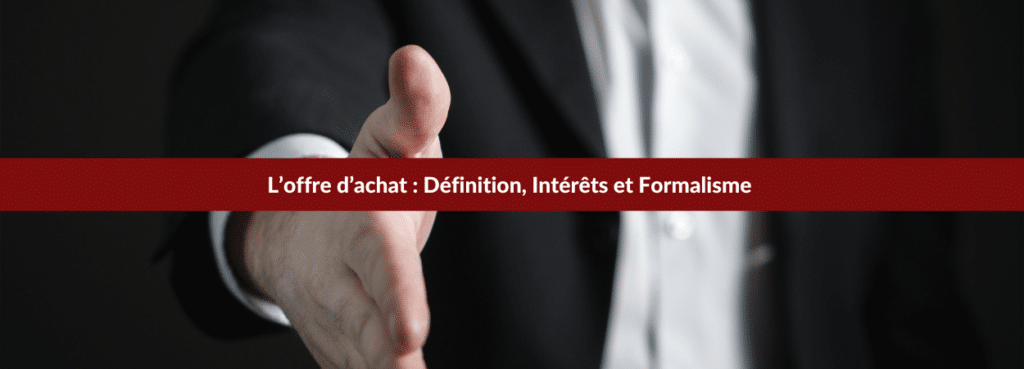offre d'achat