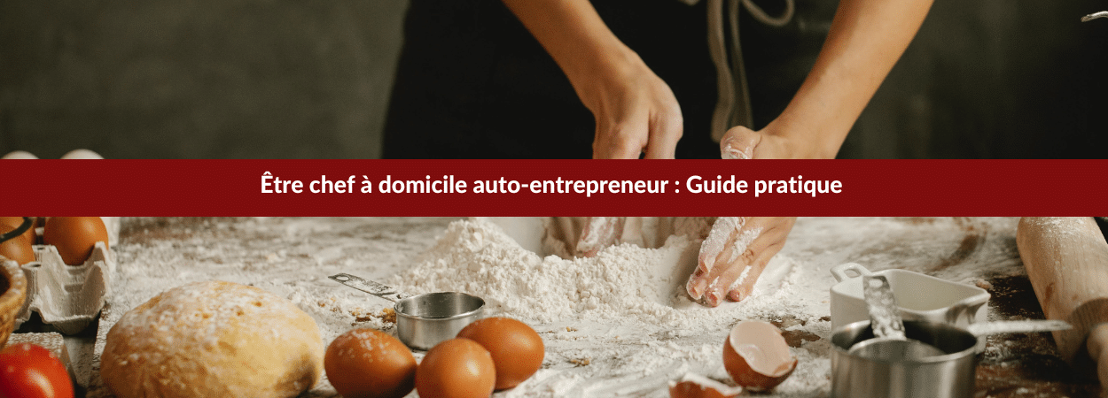 chef à domicile auto-entrepreneur