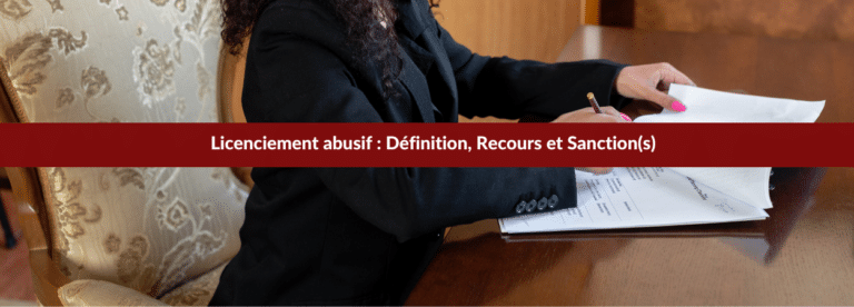 licenciement abusif