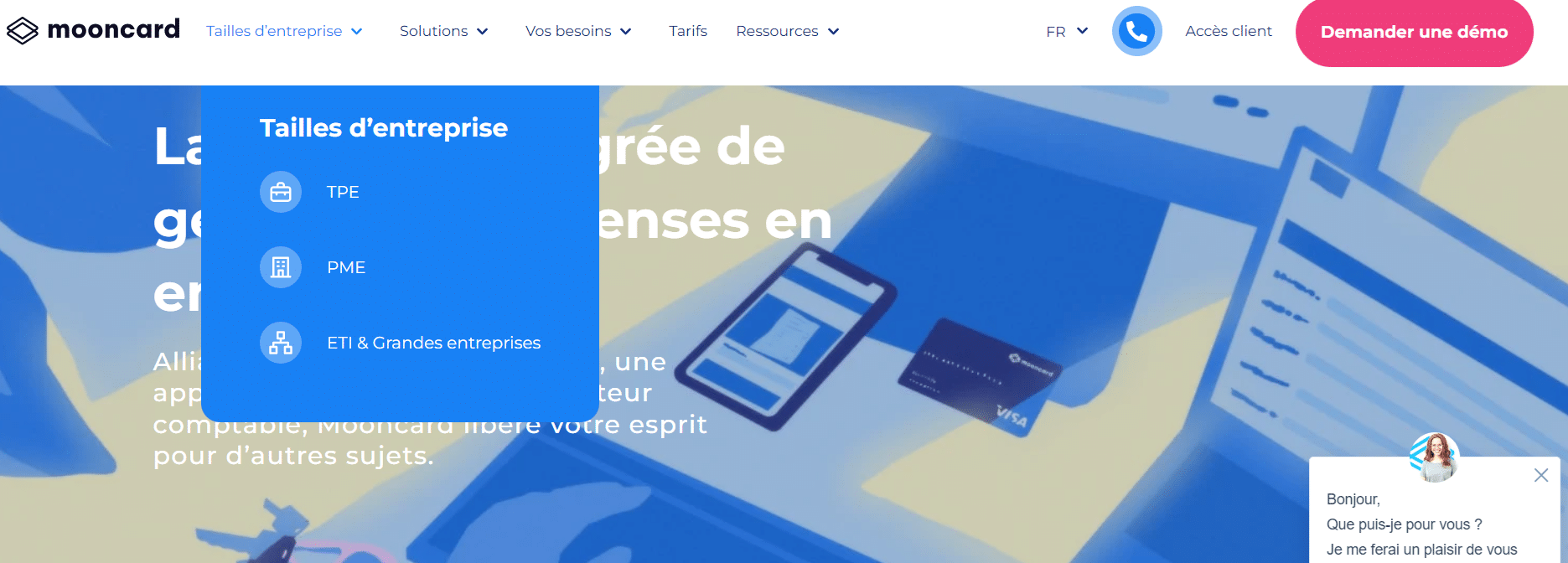 Le logiciel Mooncard pour toutes les typologies d'entreprise, sur Le Blog du dirigeant