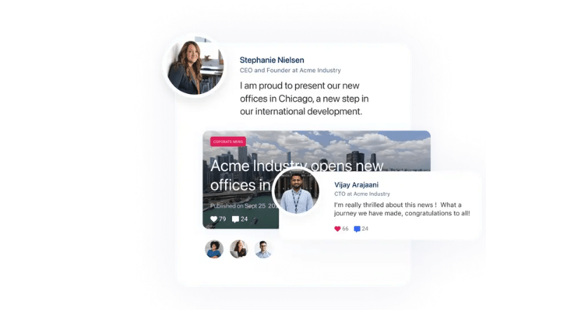 Le réseau social d'entreprise LumApps sur Le Blog du Dirigeant
