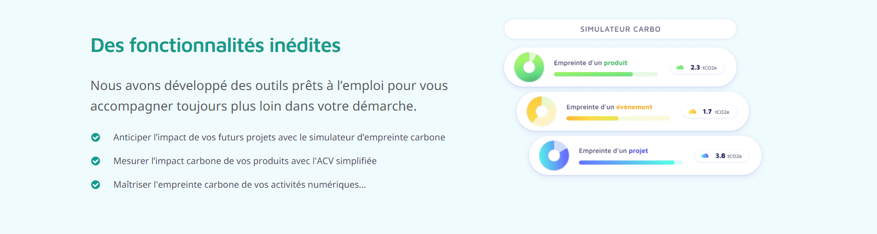 Les fonctionnalités du logiciel Carbo pour le bilan carbone sur Le Blog du Dirigeant