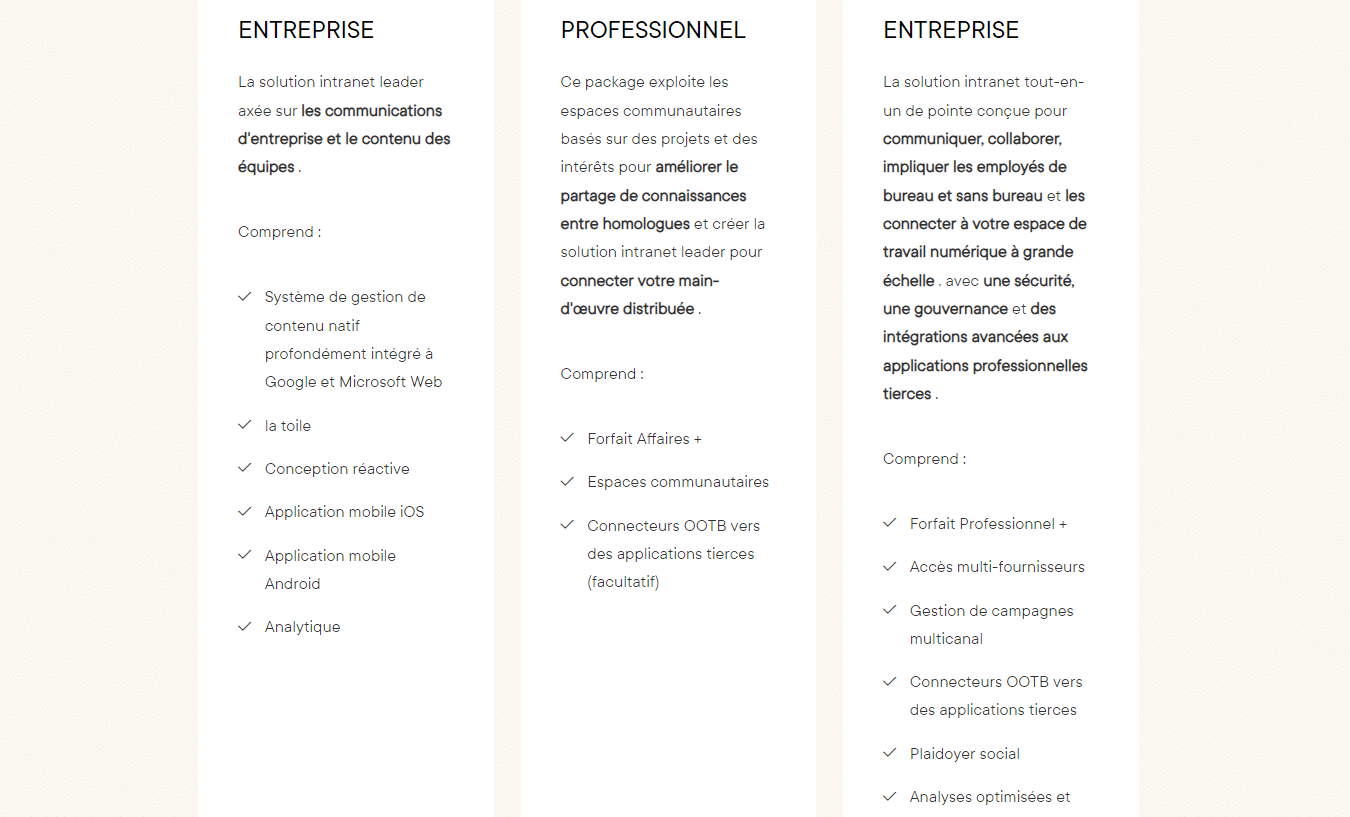 Les formules tarifaires du logiciel LumApps sur Le Blog du Dirigeant