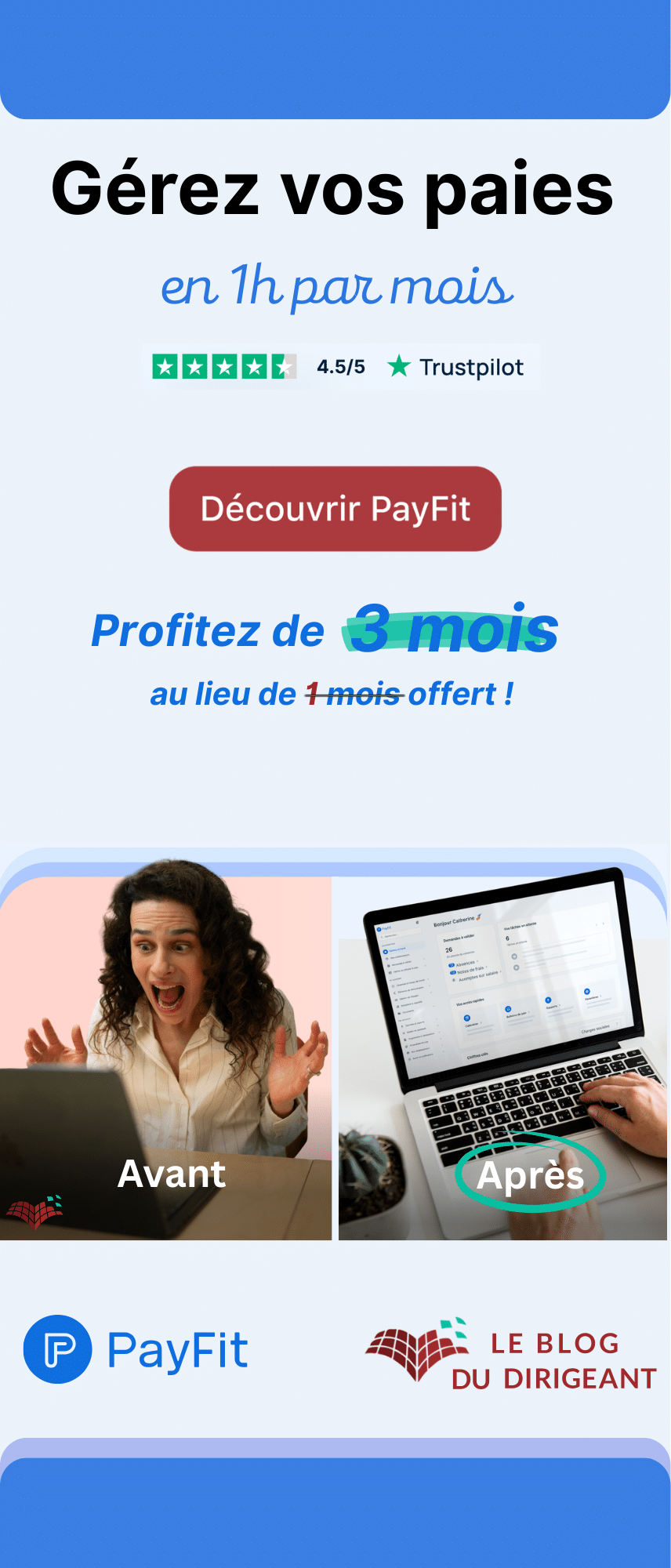 Offre Payfit gratuit