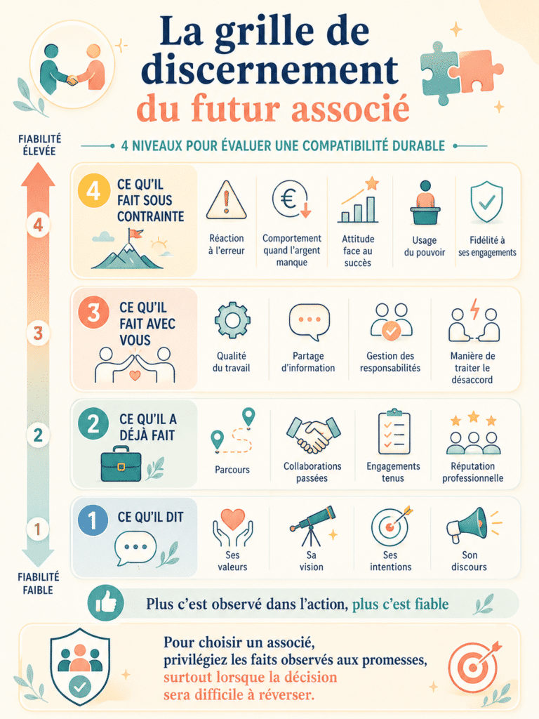 Choisir son futur associé