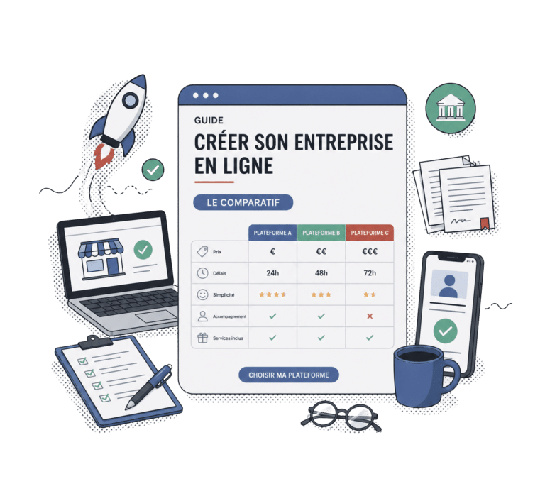 Créer son entreprise en ligne comparatif des plateformes
