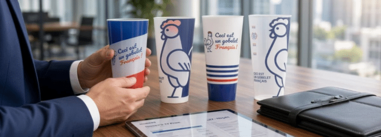 gobelets personnalisés